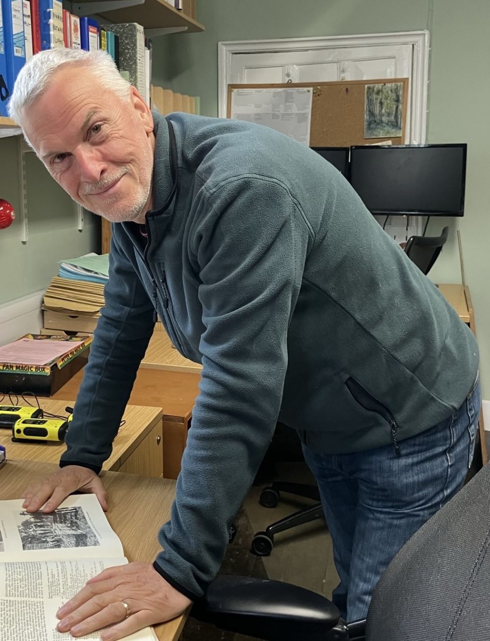 Photograph of Steve, Museum social media volunteer