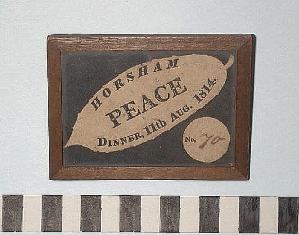 Peace ticket 1814