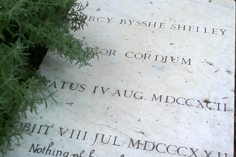 shelley grave stone