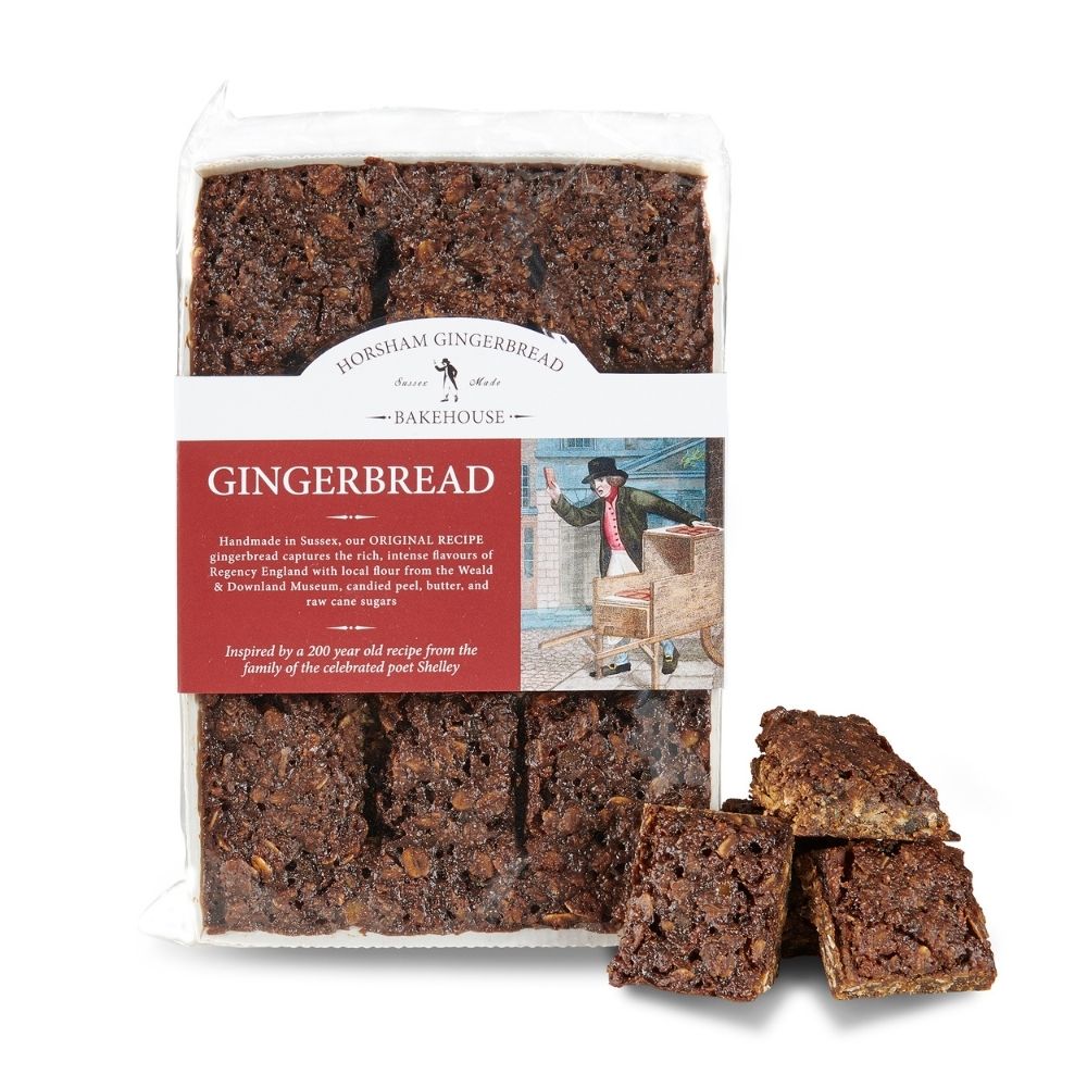 Photograph showing a tray of Horsham Gingerbread