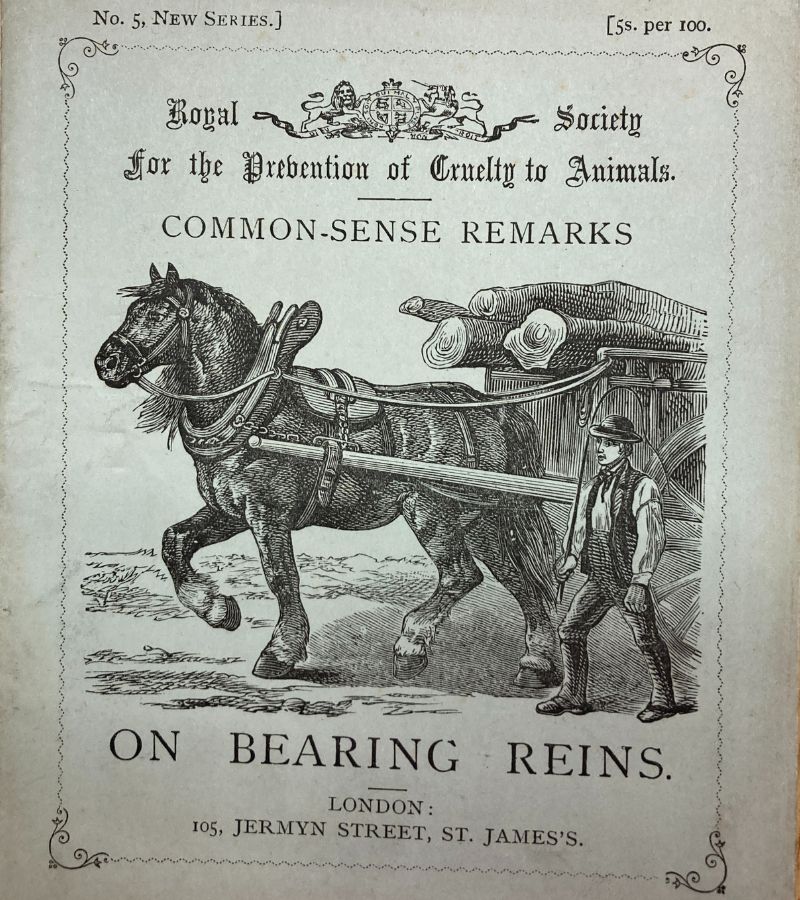 Leaflet of a horse and cart