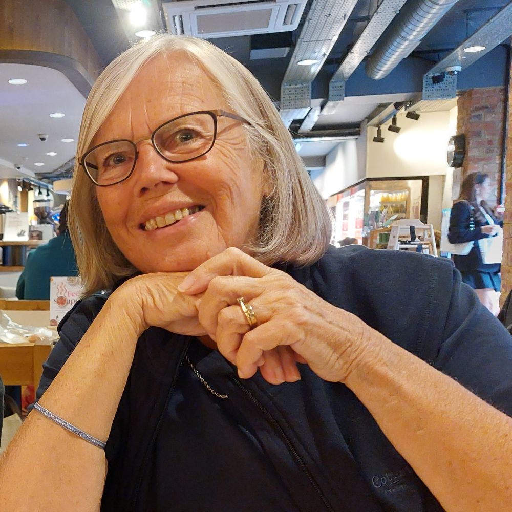 Photograph of Diane, Museum Welcome Desk volunteer